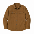 Ridgeline Canvas Overshirt — Tobacco Brown
