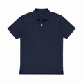 Soundview Pique Polo — Deep Navy