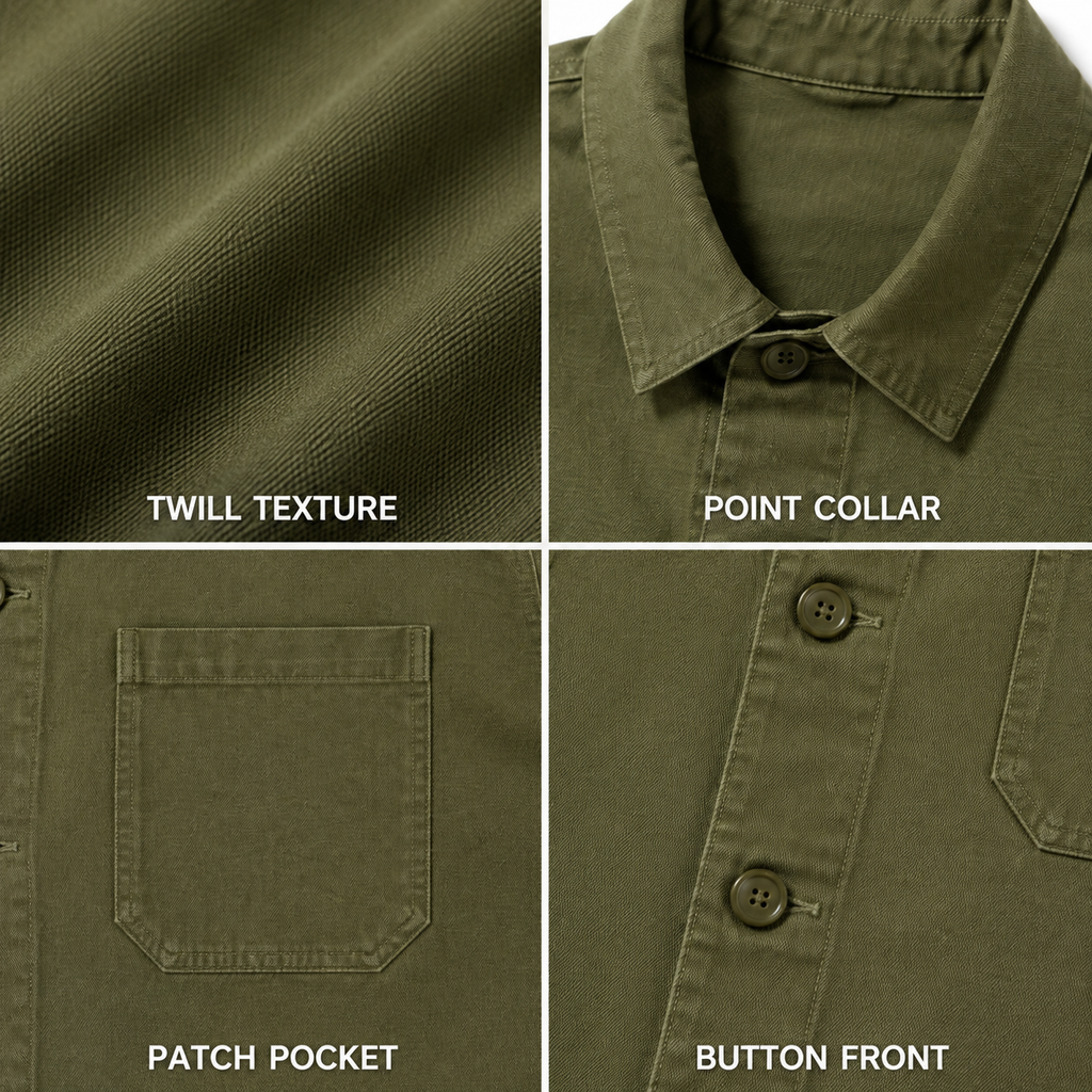 Northbank Chore Jacket — Olive Green